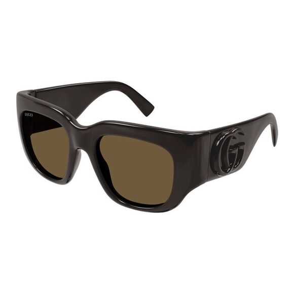 NWT Gucci GG1545S-002 Brown Cat Eye 53mm Sunglasses main image 4